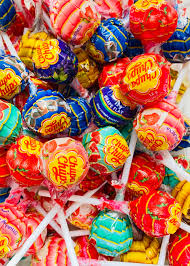 Assorted Chupa Chups Lolly Natural Colourings